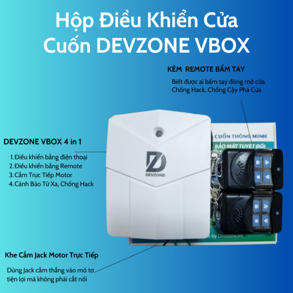 hop dieu khien cua cuon devzone vbox