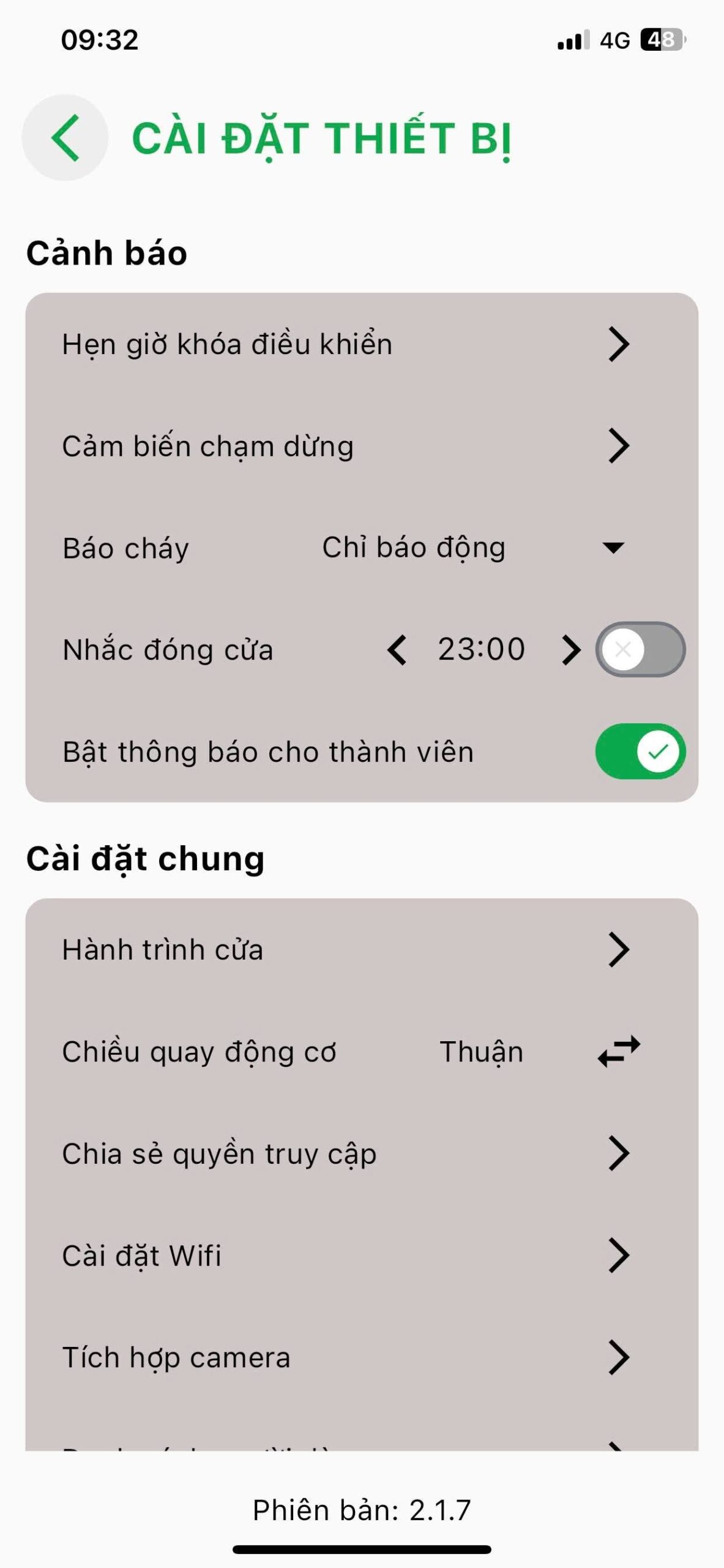 Giao diện cảnh báo an toàn trên DEVZONE LIFE