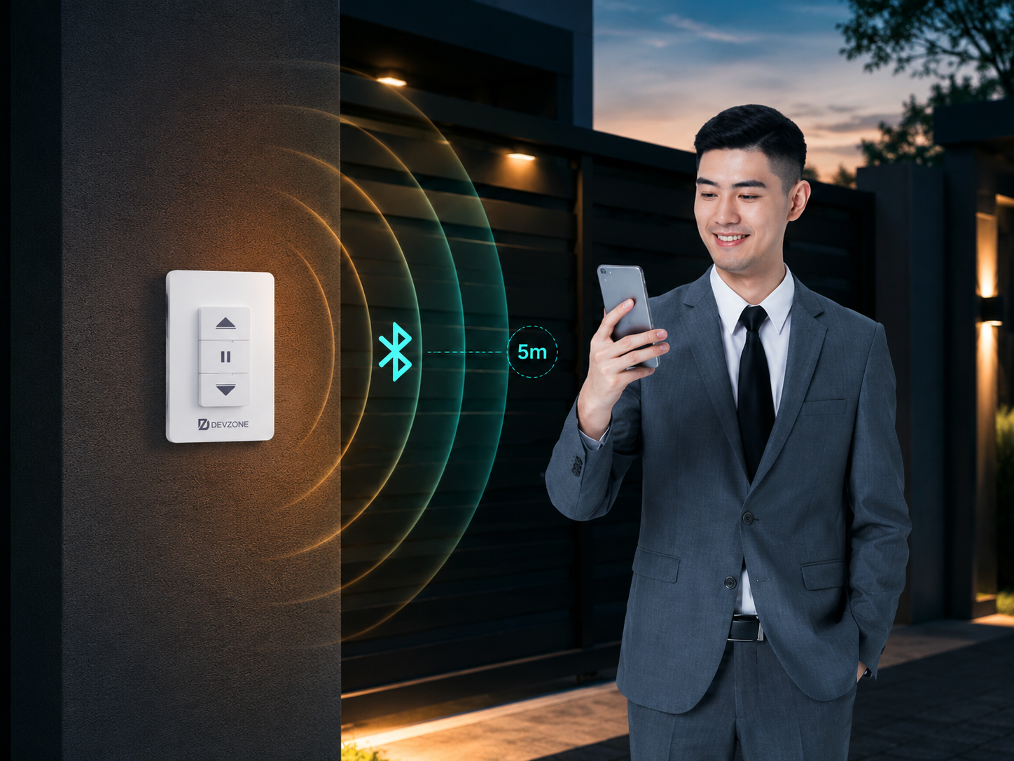Điều khiển dự phòng bằng Bluetooth