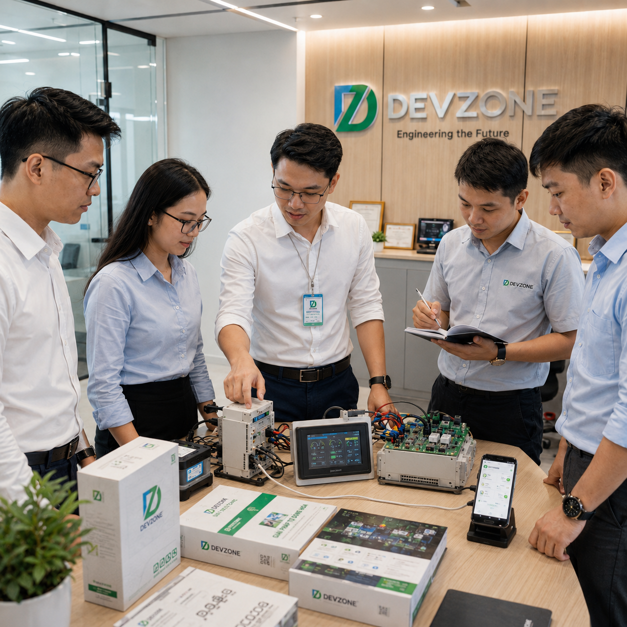 Đội ngũ nghiên cứu và phát triển DEVZONE