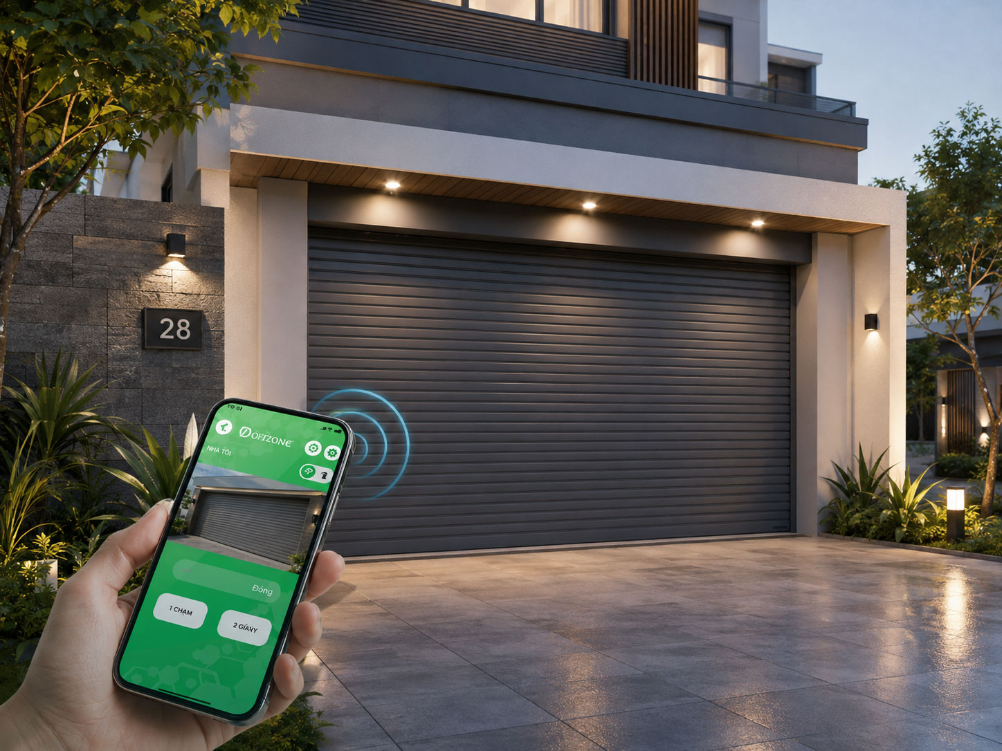 Điều khiển dự phòng bằng Bluetooth